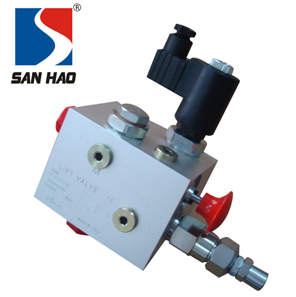 80 l hydraulic poppet valve