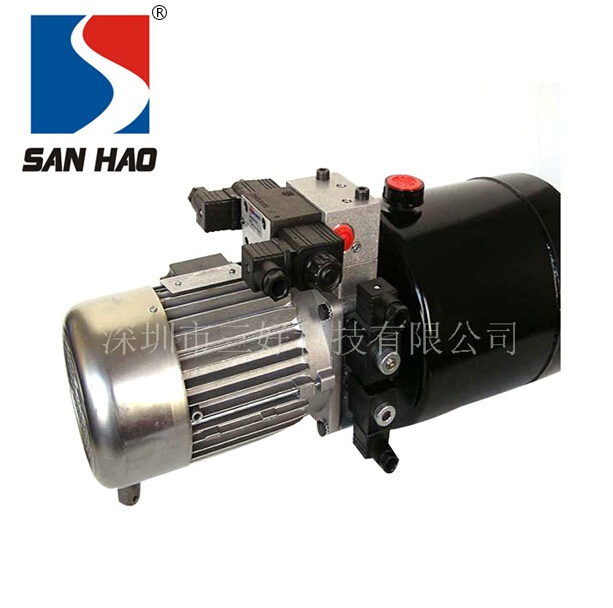 Miniature hydraulic unit