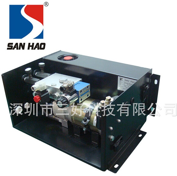 Hydraulic riveting machine is special hydraulic pump station