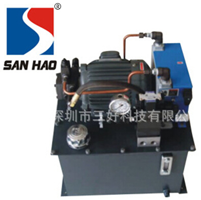 According to user requirements design and manufacture of hydraulic system