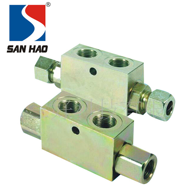 Balancing valve hydraulic lock
