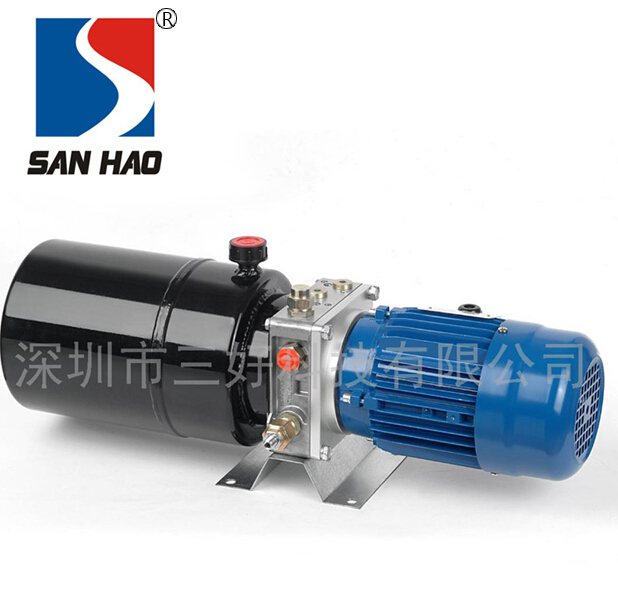 High power hydraulic pump station